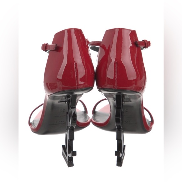 Yves Saint Laurent Red Elegant Heels - Picture 4 of 5